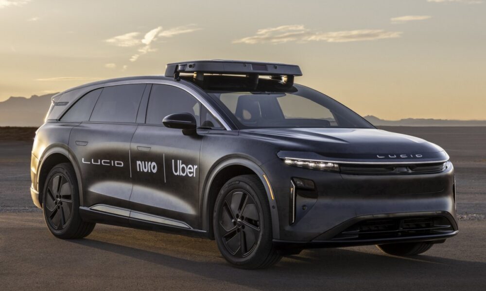 Uber to buy 20,000 Lucid Gravity SUV